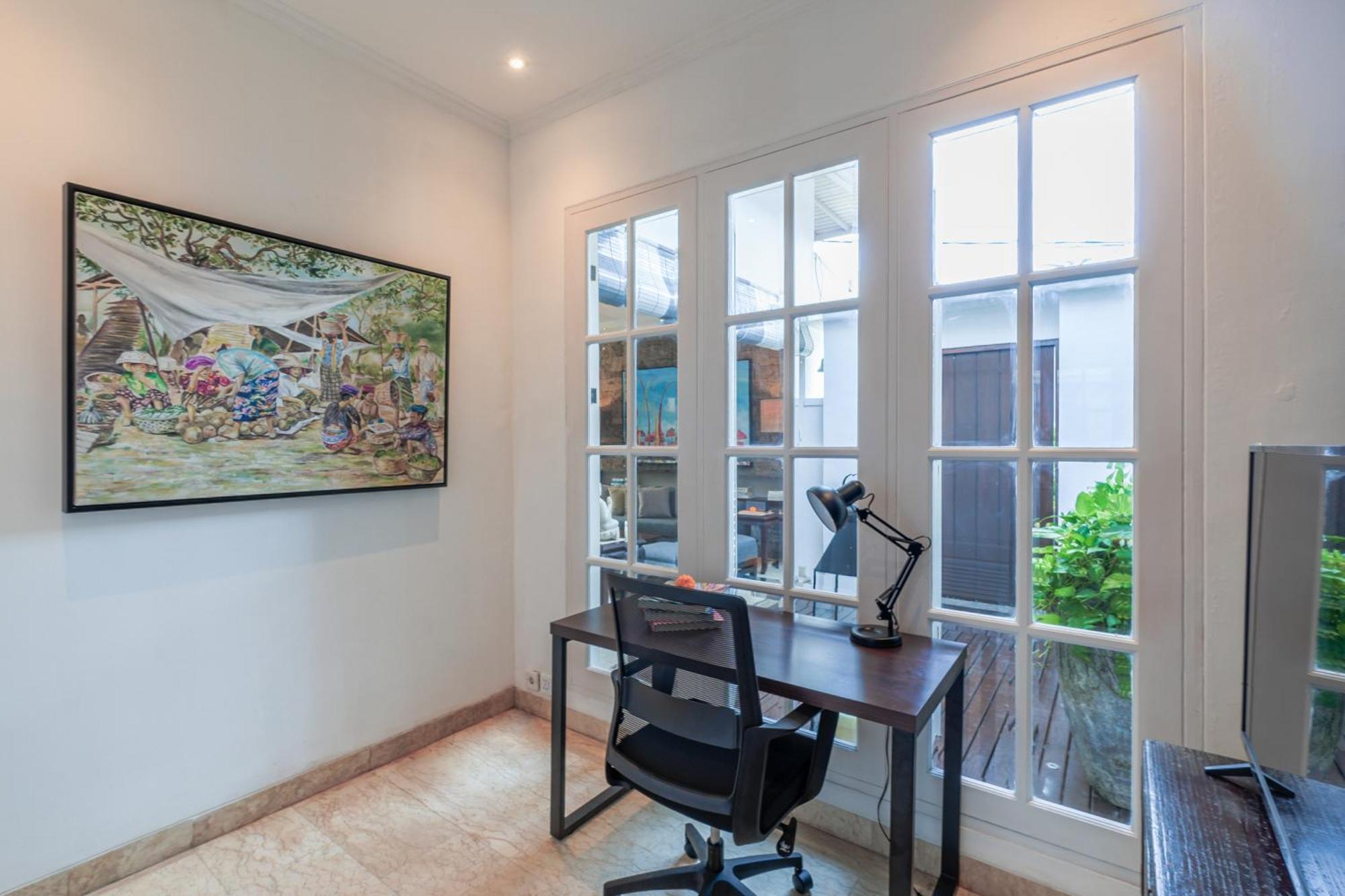 Mosan House - Unique Art-Filled Gem In Perfect Location A Short Walk From The Beach Or Seminyak Square Including Ac Office For Remote Working 외부 사진