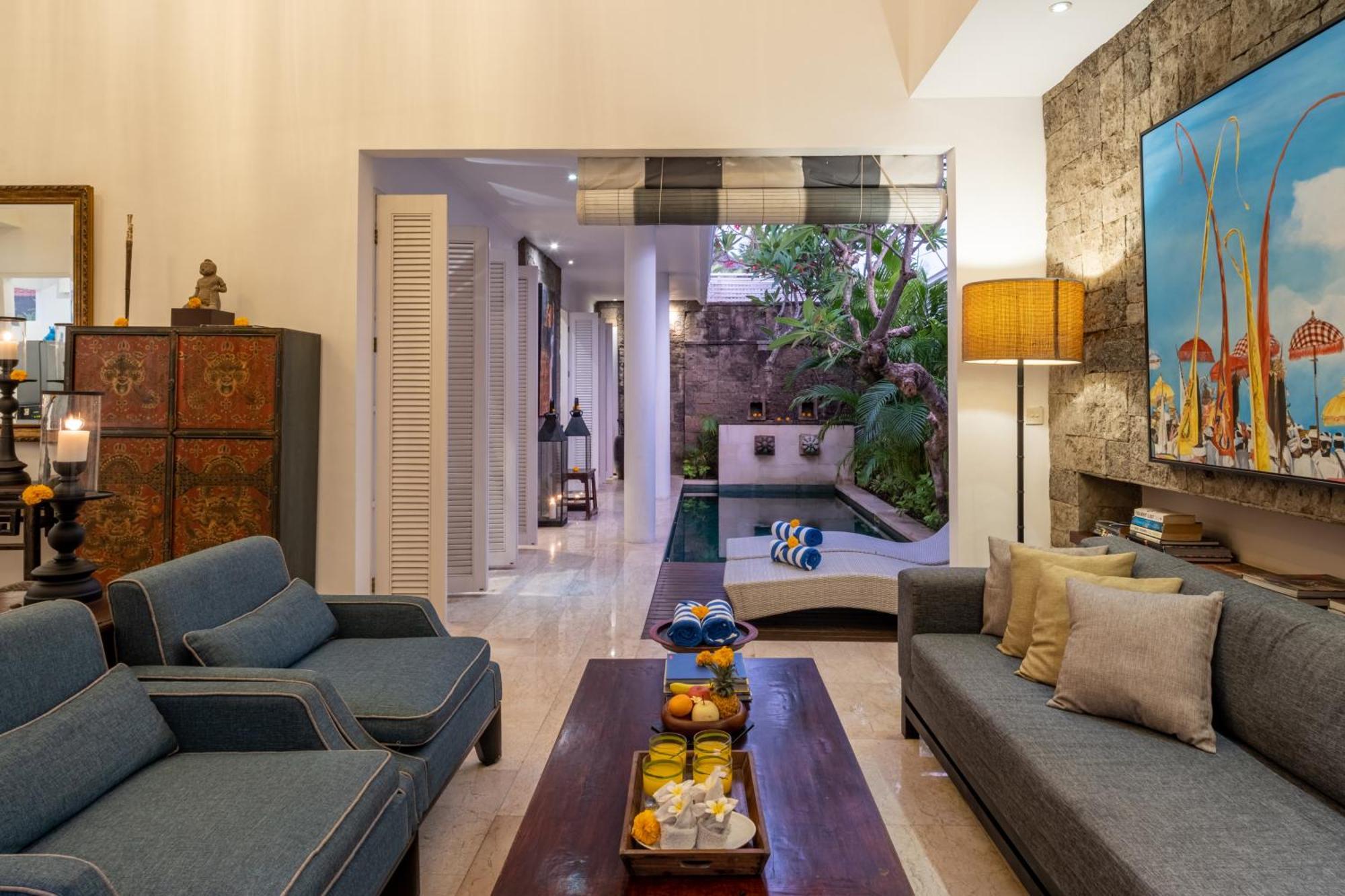Mosan House - Unique Art-Filled Gem In Perfect Location A Short Walk From The Beach Or Seminyak Square Including Ac Office For Remote Working 외부 사진