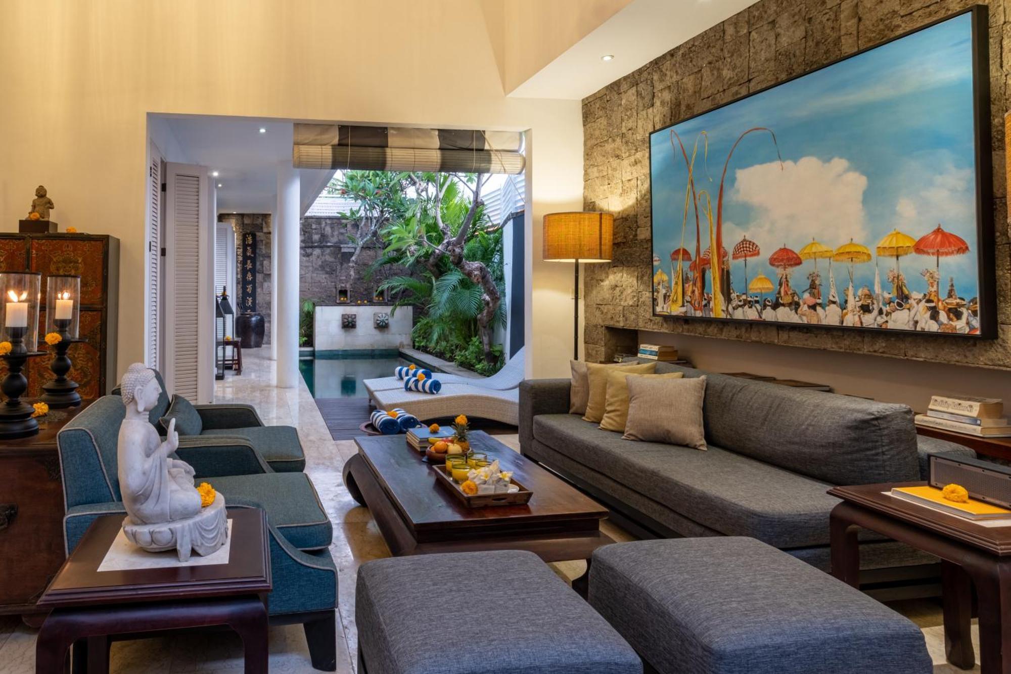 Mosan House - Unique Art-Filled Gem In Perfect Location A Short Walk From The Beach Or Seminyak Square Including Ac Office For Remote Working 외부 사진